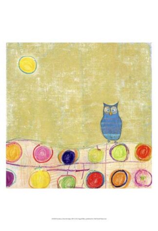 Feathers, Dots & Stripes III