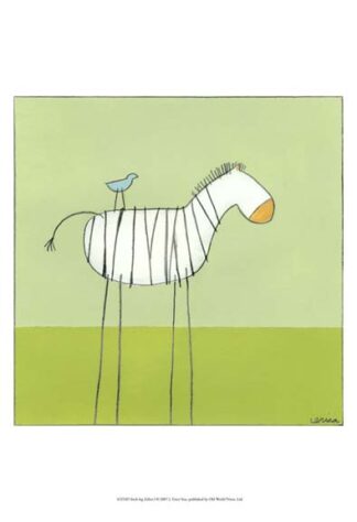 Stick-leg Zebra I