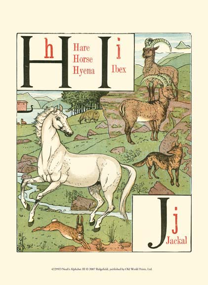 Noah's Alphabet III