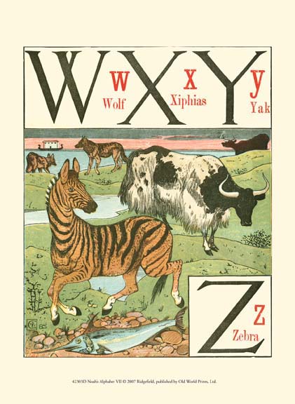 Noah's Alphabet VII