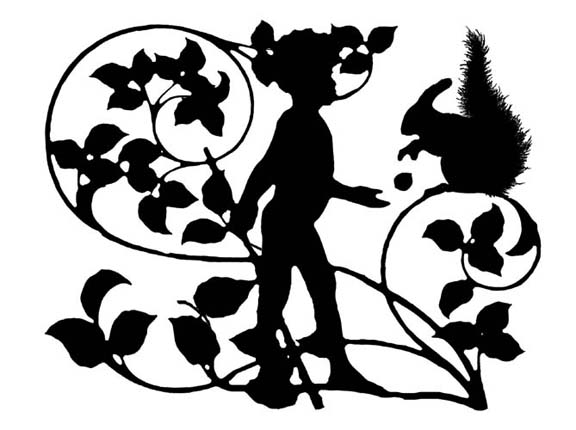 Child Silhouette I