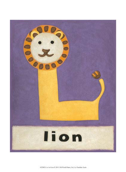 L is for Lion