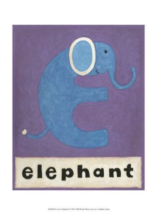 E is for Elephant