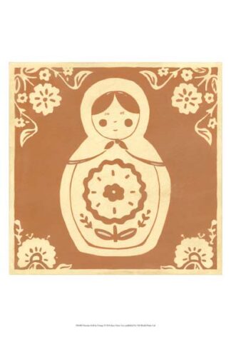 Russian Doll in Orange