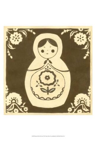 Russian Doll in Brown