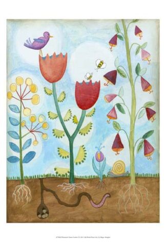 Whimsical Flower Garden I