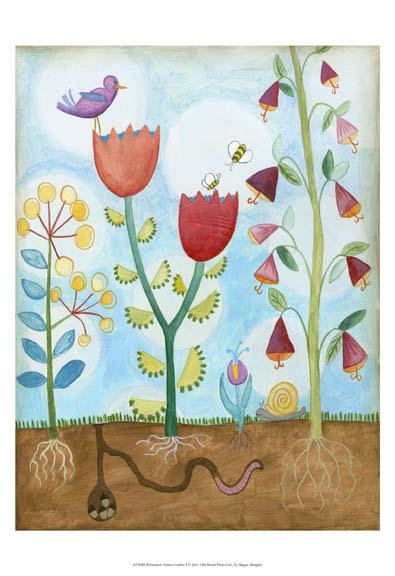 Whimsical Flower Garden I