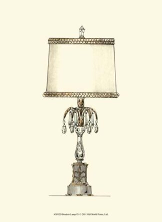 Boudoir Lamp IV