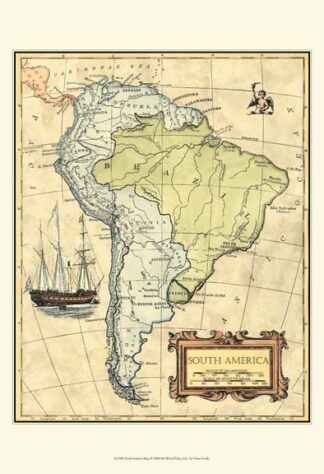 S. America Map