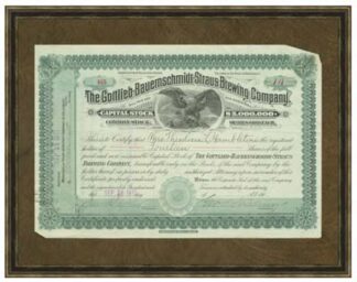 Gottlieb Straus Brewing Co.