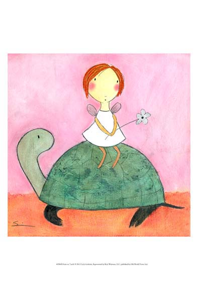 Fairy on Turtle