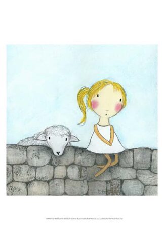 Girl with Lamb