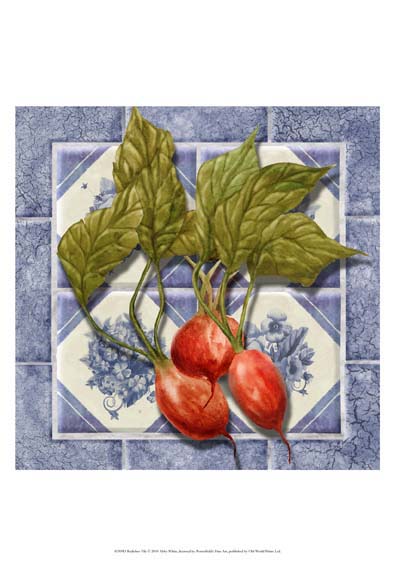 Radishes Tile