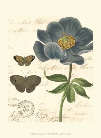 Small Vintage Floral I