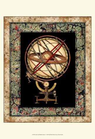 Globe with Marble Border I