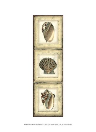 Mini Rustic Shell Panel I