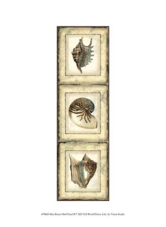 Mini Rustic Shell Panel II