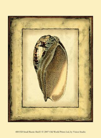 Small Rustic Shell I