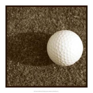 Sepia Golf Ball Study IV