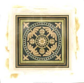 Crackled Motif on Black IV