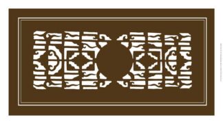 Shoji Screen in Brown I