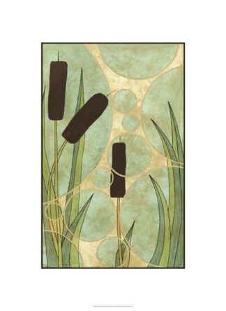 Tranquil Cattails I