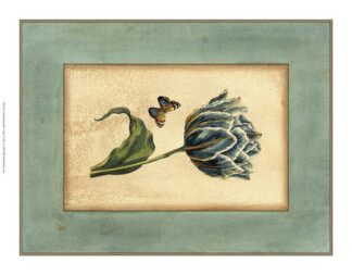 Crackled Spa Blue Tulip IV