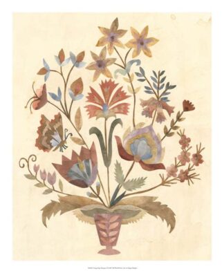 Vintage Paper Bouquet I