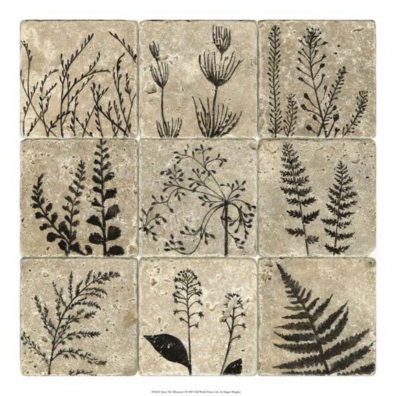 Stone Tile Silhouette I