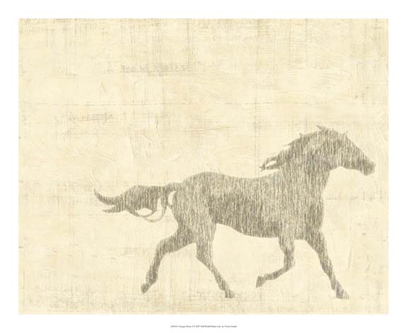 Vintage Horse I