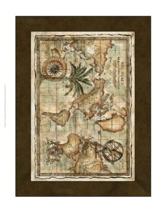 World Map with Globe