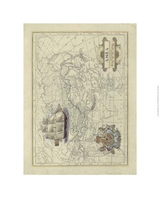 Antique Map of Asia