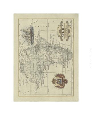 Antique Map of Africa