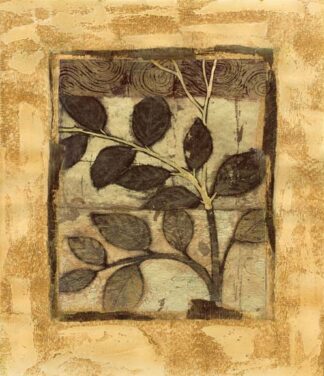 Embellished Bronzed Branches I