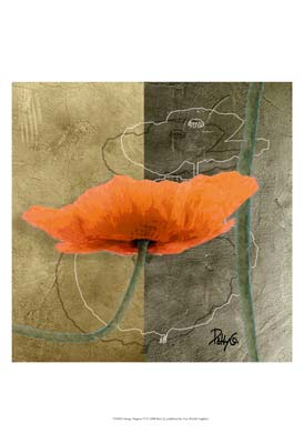 Orange Poppies VI