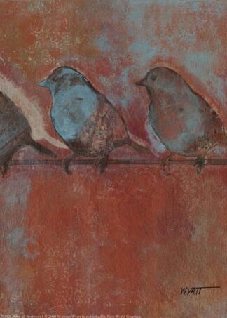 Row of Sparrows I