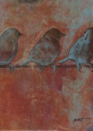 Row of Sparrows II