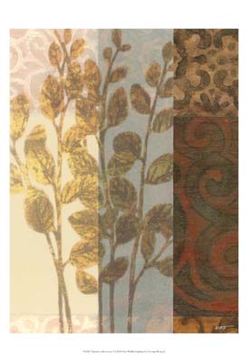 Tapestry with Leaves I