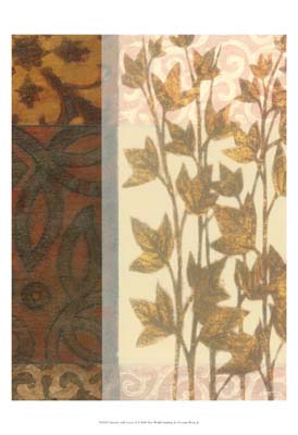 Tapestry with Leaves II