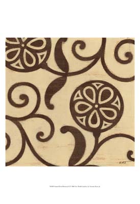 Stained Wood Botanical II