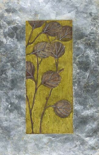 Alpine Leaves in Spring Green II