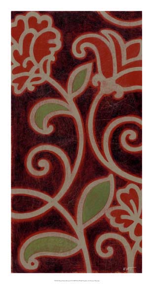 Deep Cherry Botanical I