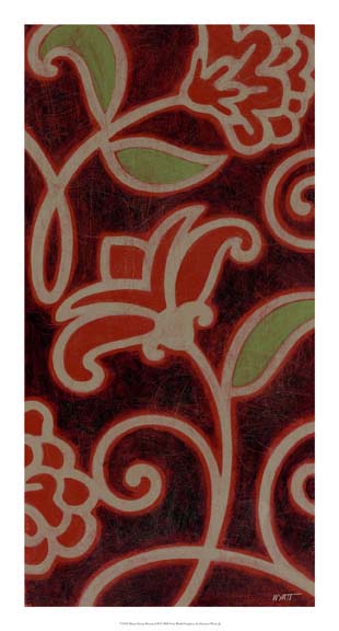 Deep Cherry Botanical II