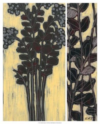 Woodcut Grasses II