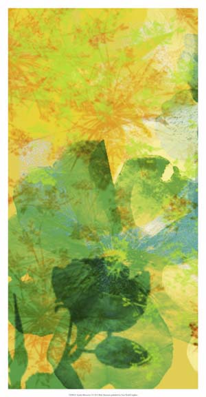 Teal & Silhouettes I