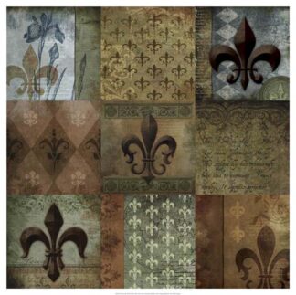 Fleur-de-lis 9-Patch