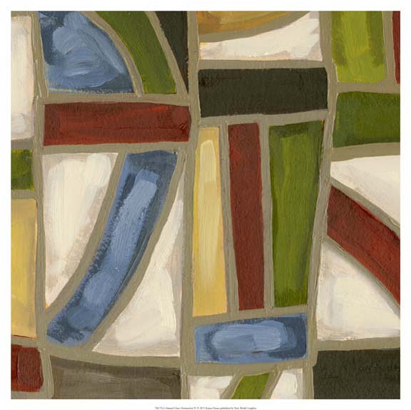 Stained Glass Abstraction IV