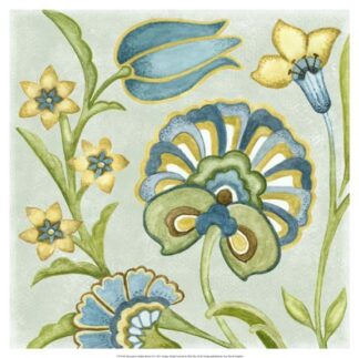 Decorative Golden Bloom II