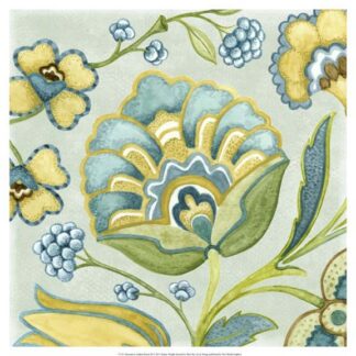 Decorative Golden Bloom III