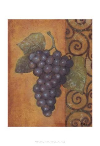 Scrolled Grapes II